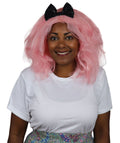 Clown Wig with Bow