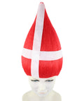 Denmark Flag Troll Wig