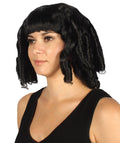 Colonial Historical Black Curly Cosplay Wig