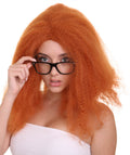 Womens TV Adult Wig | Orange TV/Movie Wigs | Premium Breathable Capless Cap