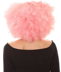 Women's Short Pink Cute Curly Wavy Wig