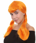 Women's Orange Candy Girl Wig