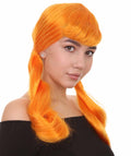 Women's Orange Candy Girl Wig