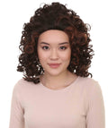 Dark Brown Long Curly Women's Wig