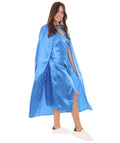 Dragon Queen Blue Dress with Cloak Costume