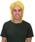 Tokyo Style Yellow Wig | Asian Cosplay Halloween Wig | Premium Breathable Capless Cap