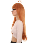Brown Long Straight Wig
