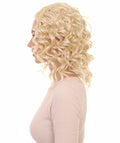 Bad Girl Curly Blonde Women's Wig