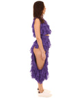 Adult Women's Kylie Sexy Party Dress | Blue Celebrity Cosplay Costume