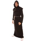 Adult Men's Monk Robe Costume | Black Halloween Costumes
