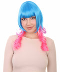 long curly party wig