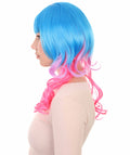 long curly party wig