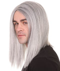 Vampire Unisex Long White Wig | Premium Breathable Capless Cap