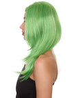 Clown Girl Green Long Wig