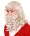 Super Deluxe Santa Wig & Beard