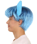Animated Elf Blue Wig