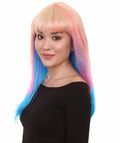 Long Bob Multicolored Cosplay Wig