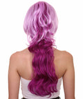 dark purple cosplay wig