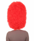 Patriote Flag Sport Party Jumbo Afro Wig | Premium Breathable Capless Cap