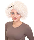 Curly White Women’s Wig