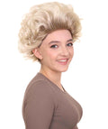 Fancy Blonde Curly Women's Wig
