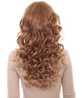 Fancy Long Curly Blonde Wig