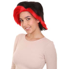 Unisex Robot Red and Black Wig