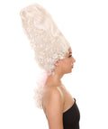 Rococo Royalty | Historical Era 17th 18th Century Updo Wig | Multiple Colors | Premium Halloween Wig