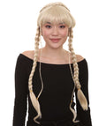 Blonde Braided Renaissance Women's Wig