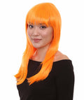 Glamour Pumpkin Orange Wig
