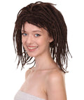 Deluxe Short Dreadlock Wigs | Character Cosplay Halloween Wig | Premium Breathable Capless Cap
