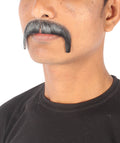 black horseshoe mustache