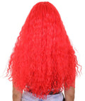 Red Curly Womens Wig