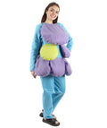 Women's Multi Color Satin and Twins Costume