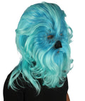 Adult Unisex Warrior Ape Gorilla Mask Wig | Perfect for Halloween | Breathable Synthetic Fiber