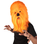 Adult Unisex Warrior Ape Gorilla Mask Wig | Perfect for Halloween | Breathable Synthetic Fiber