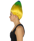 HPO Adult Unisex Multi-Color Troll Wig | Multiple Color Options
