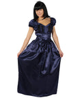 Women's Navy Blue Lady Manor Ballroom Costume