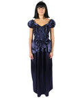 Women's Navy Blue Lady Manor Ballroom Costume