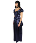 Women's Navy Blue Lady Manor Ballroom Costume